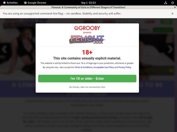 Femout Discount Login