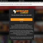 Free Accounts African Lesbians