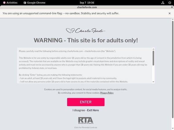 Free Users For Charlie Forde