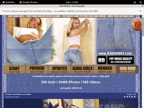 Jeans Babes With Paypal