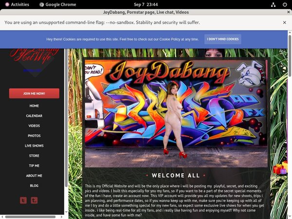 Joydabangonline Vendo Page