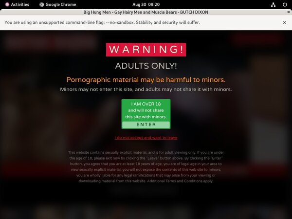 Make Butch Dixon Account