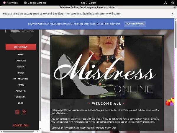 Mistressonline.eu Full Scene