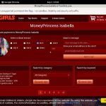 Moneyprincess Isabell Webcam