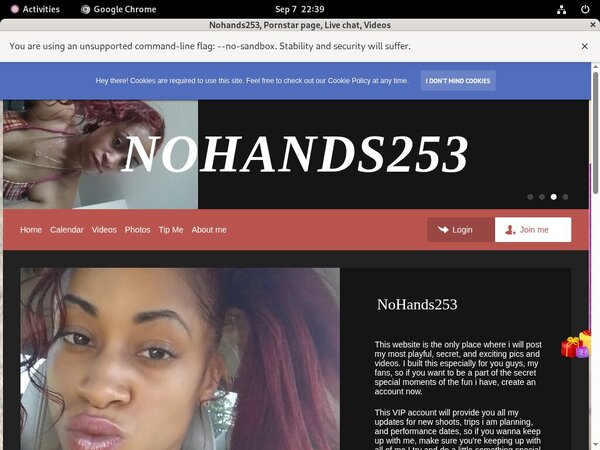 Nohands253 Discount Payment