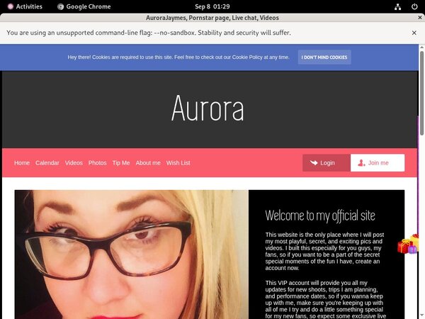 Register AuroraJaymes