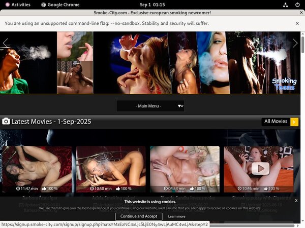 Smoke-city.com Account Logins