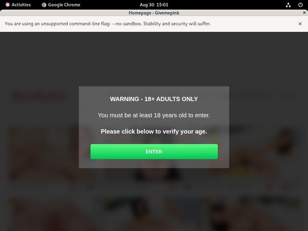 Working Givemepink Login