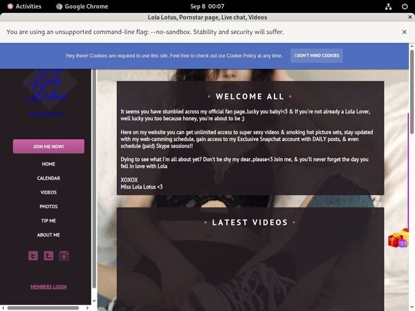 Working Lola Lotus Password