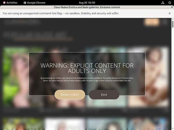 Cracked Class-nudes.com Account