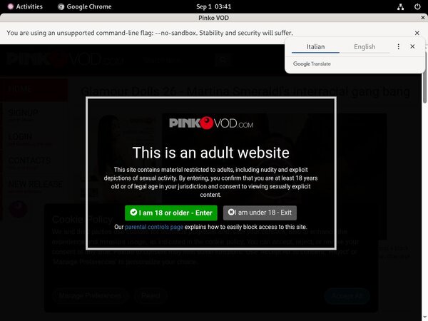 Pinkovod.com Trial Membership Free