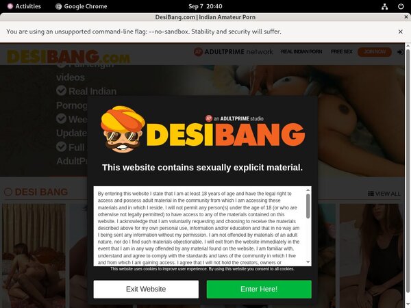 Account For Desi Bang Free