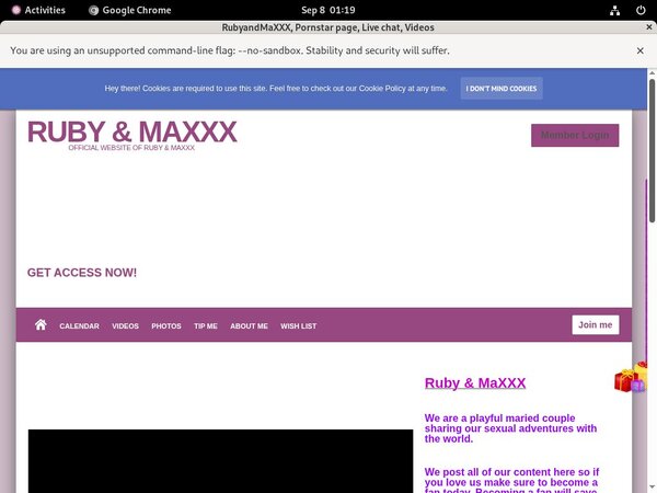Get A Free Rubyandmaxxx.modelcentro.com Membership