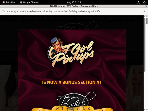 Working TGirl Pinups Account Working TGirl Pinups Account