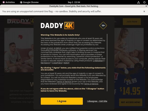 Free Trial For Daddy4k