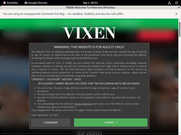 Trial Membership Vixen