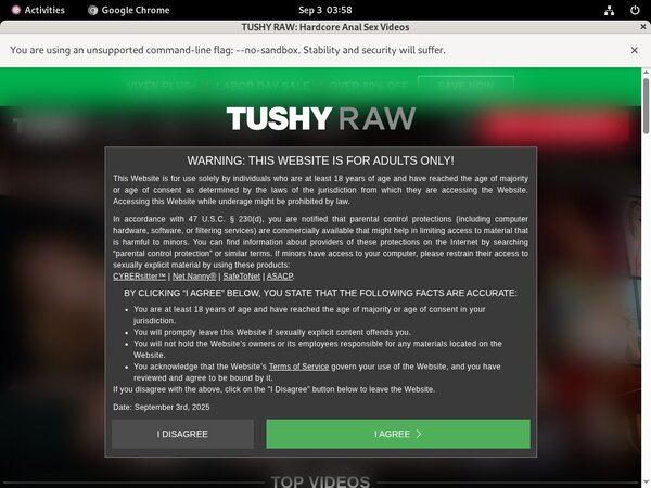 Tushy Raw Promo Discount