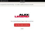 Legendalex Sign Up Legendalex Sign Up